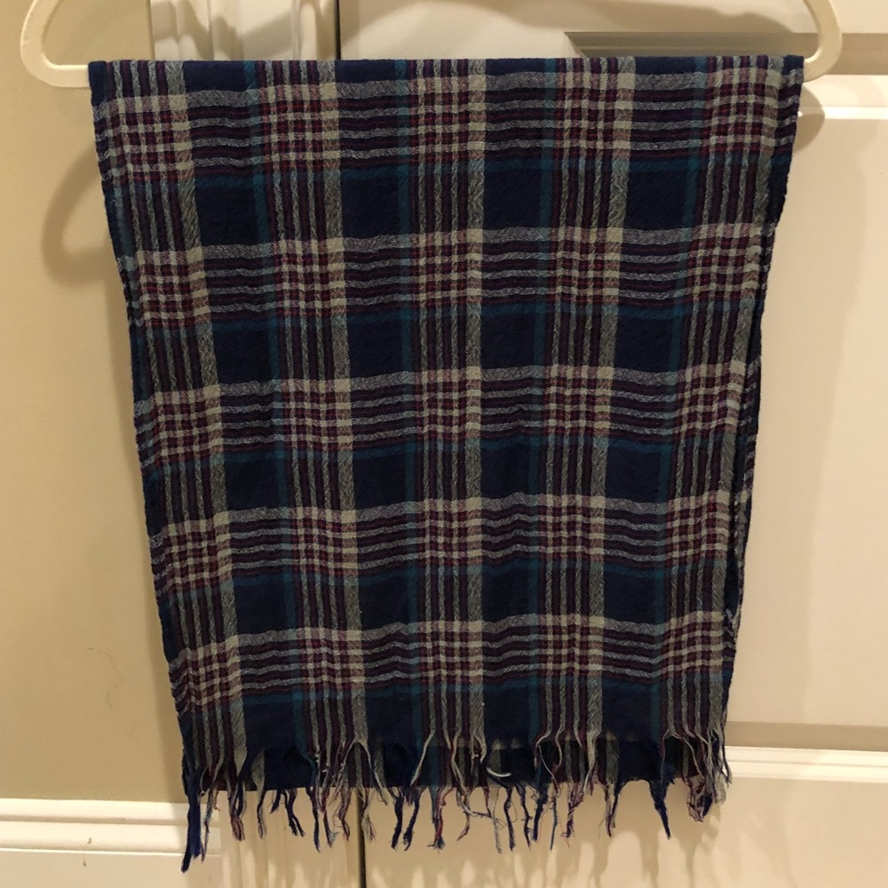 J.Crew Multicolored Plaid Scarf